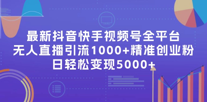 （11970期）最新抖音快手视频号全平台无人直播引流1000+精准创业粉，日轻松变现5000+-必智轻创社