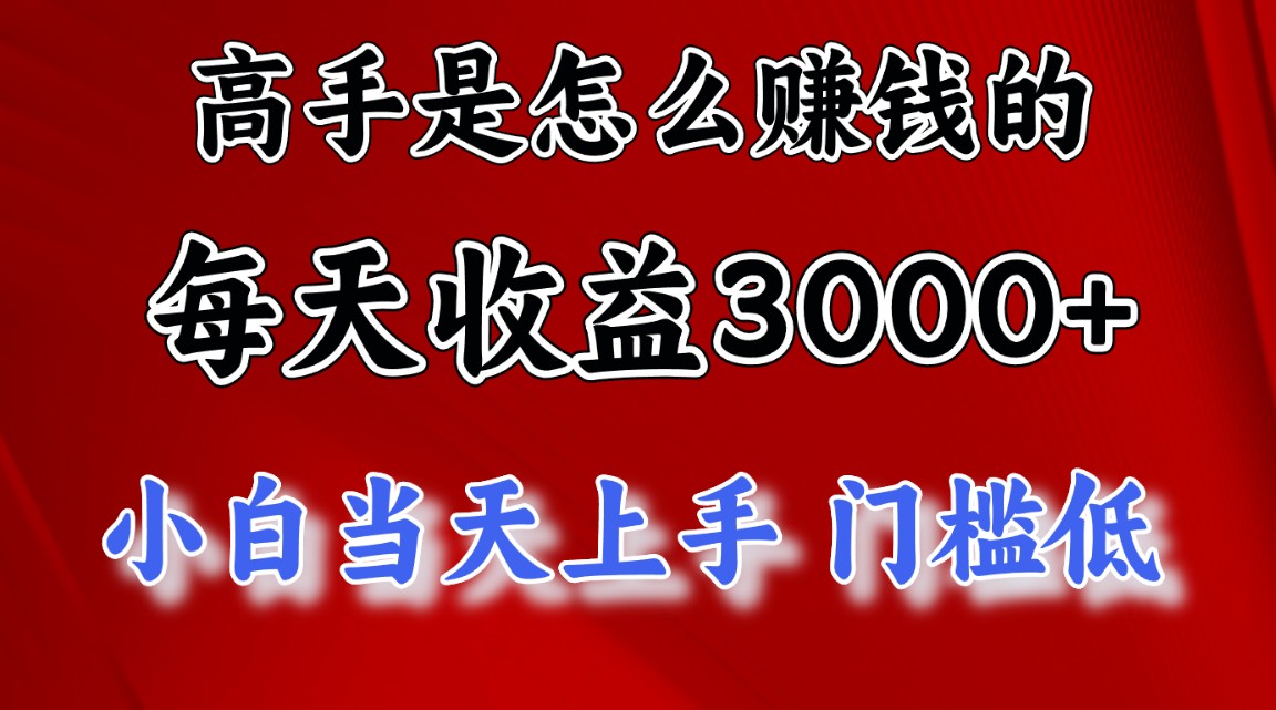 （12144期）1天收益3000+，月收益10万以上，24年8月份爆火项目-必智轻创社