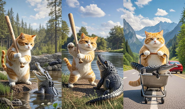 AI猫咪做饭日常视频教程-必智轻创