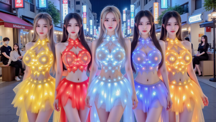 星流+可灵发光女团视频制作教程-必智轻创