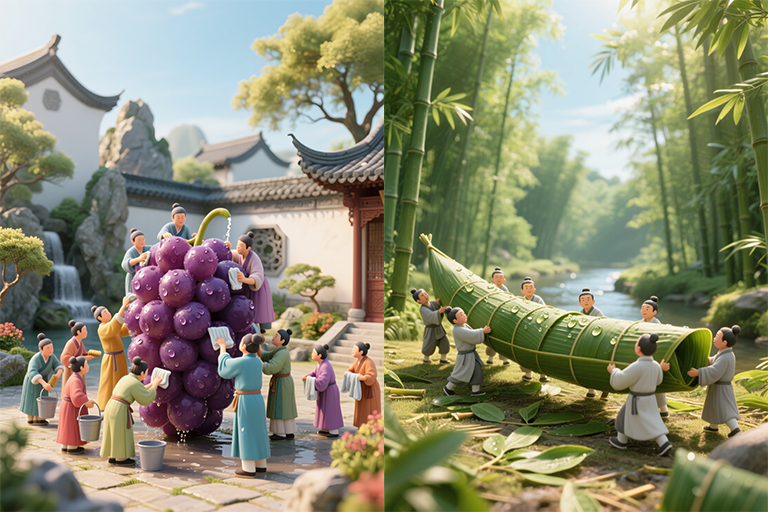 使用豆包智能体轻松打造治愈系“小人国”，条条爆款-必智轻创