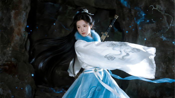 【零基础AI国风仙侠】独居博主手把手教你生成“冰山师姐”陆雪琪同款仙侠独白!豆包AI神器,附送百字绝美古风文案!-必智轻创