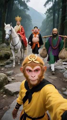 零基础也能玩转!豆包AI+即梦AI+可灵AI带你户外“西天取经”,直播Vlog爆款攻略!-必智轻创