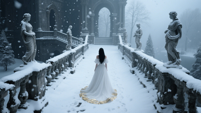 AI黑暗白雪公主短剧视频教程,豆包/即梦/可灵/Comfyui制作大片效果-必智轻创