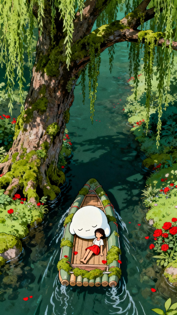 豆包智能体+即梦4.0，5分钟制作宫崎骏/吉卜力风格的治愈视频网赚项目-副业赚钱-互联网创业-资源整合-AI短视频教学万物资源网