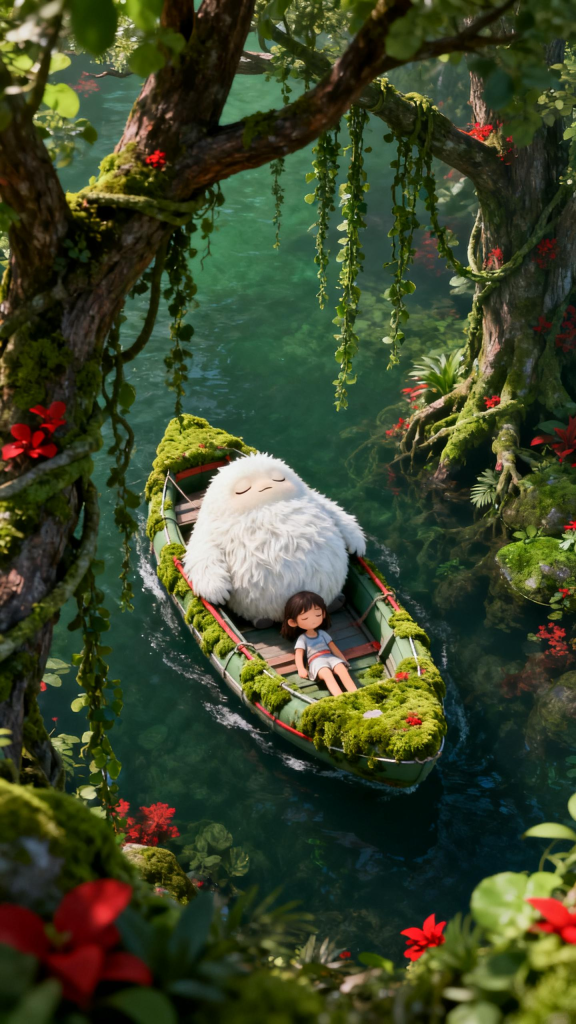 图片[2]-豆包智能体+即梦4.0，5分钟制作宫崎骏/吉卜力风格的治愈视频-必智轻创