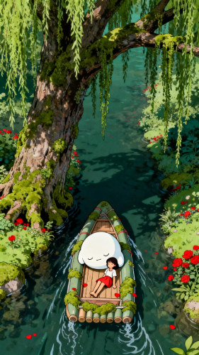 豆包智能体+即梦4.0,5分钟制作宫崎骏/吉卜力风格的治愈视频-必智轻创