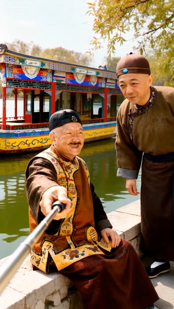 爆款秘籍:用AI让历史人物拿起自拍杆,打造户外Vlog视频!-必智轻创