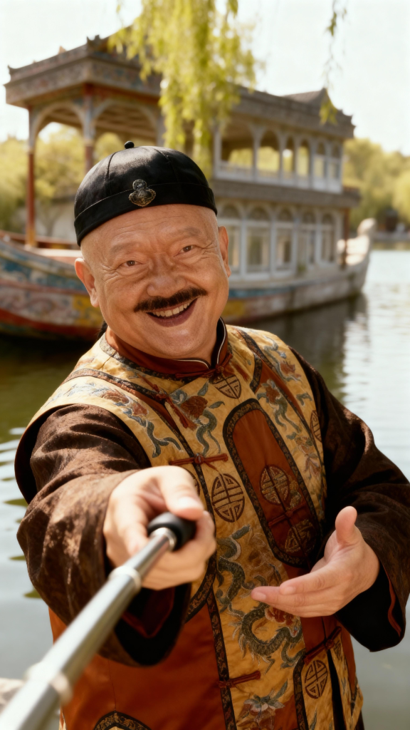 图片[3]-爆款秘籍：用AI让历史人物拿起自拍杆，打造户外Vlog视频！-必智轻创